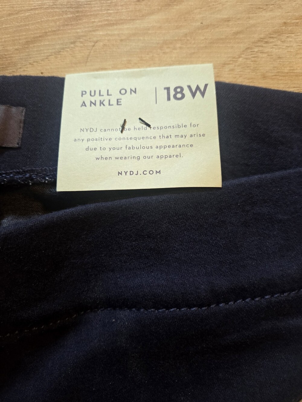 NYDJ Alina Pull On Ankle Jeans Lift & Tuck Technology Size 18W NWT - Picture 10 of 14